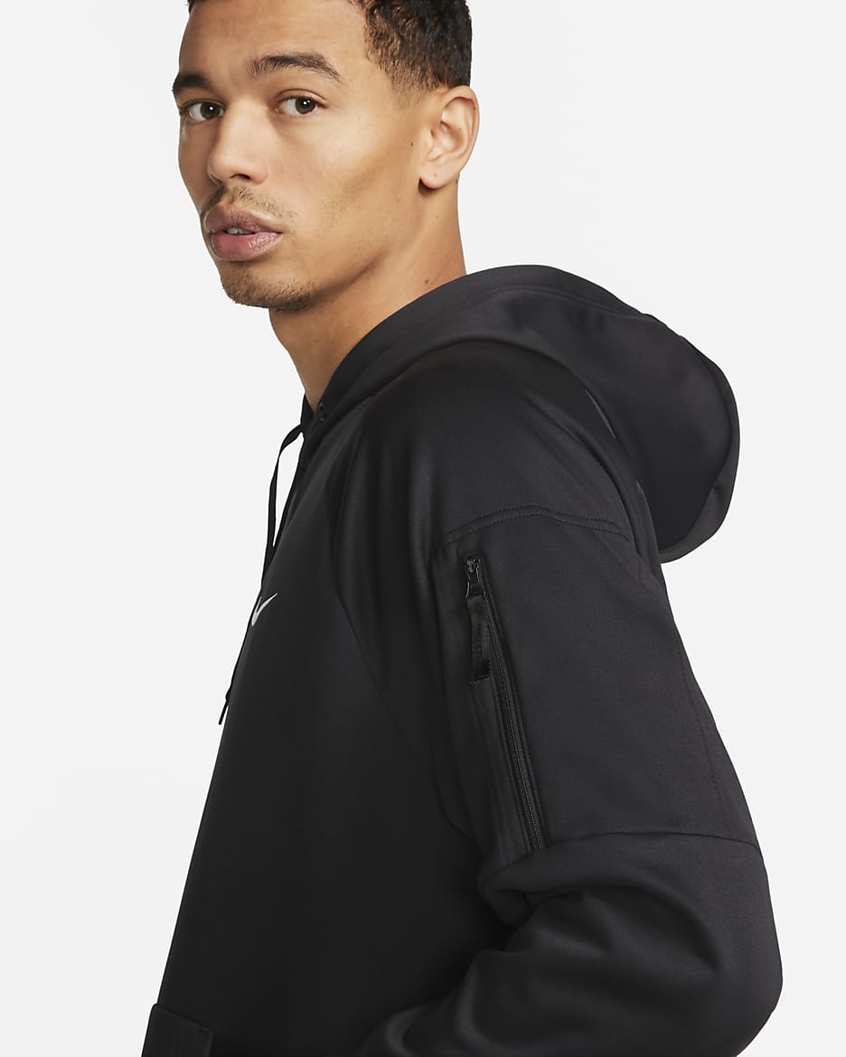 Nike Therma Men's Therma-FIT Hooded Fitness Pullover